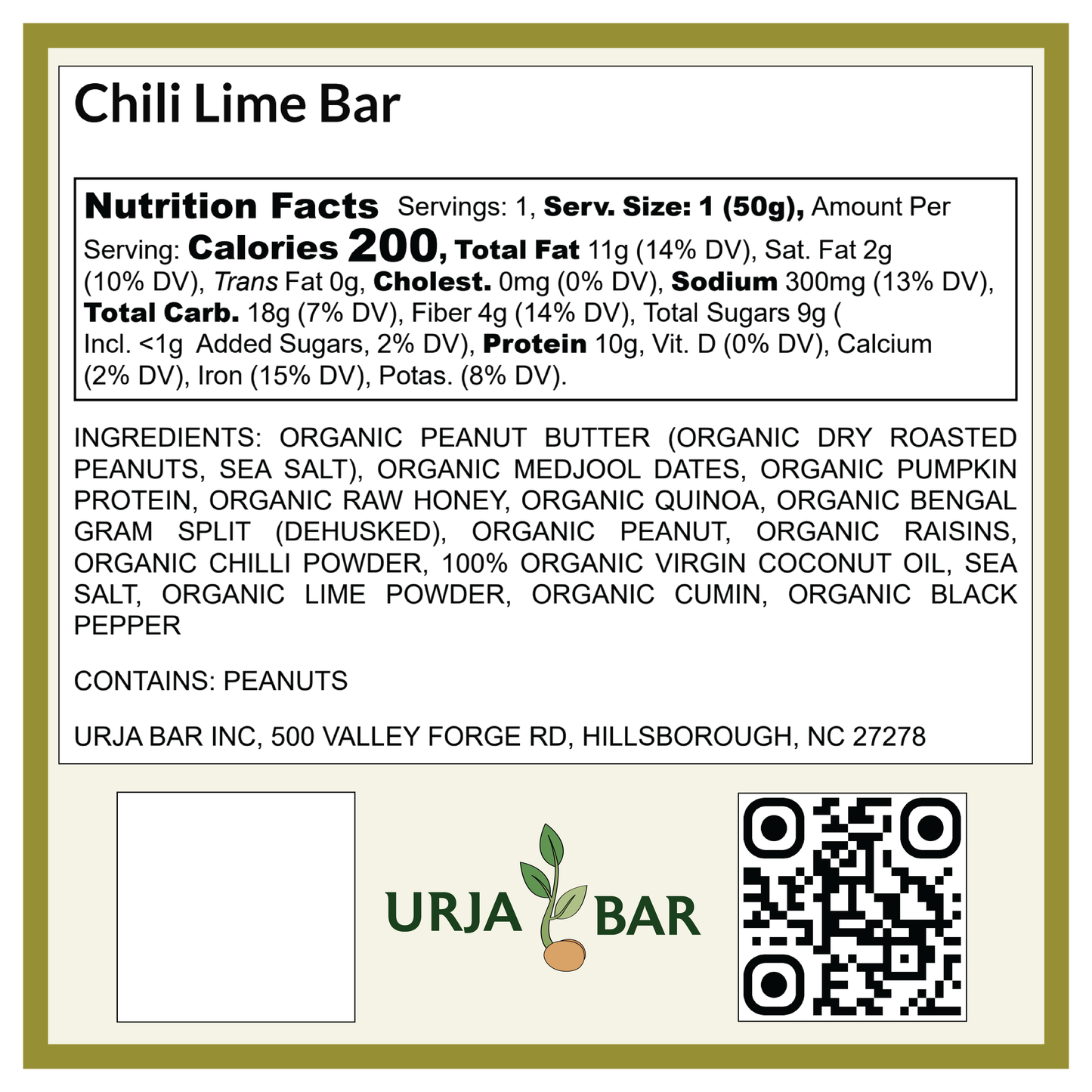 Chili Lime Bar